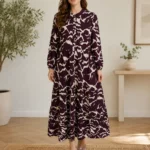 Robe Jiji - Rouge Bordeaux