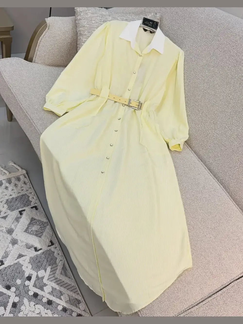 Robe Zouhour Avec Ceinture – Image 5