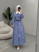 Robe Zouhour Avec Ceinture
