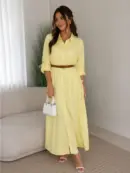 Robe chemise chic
