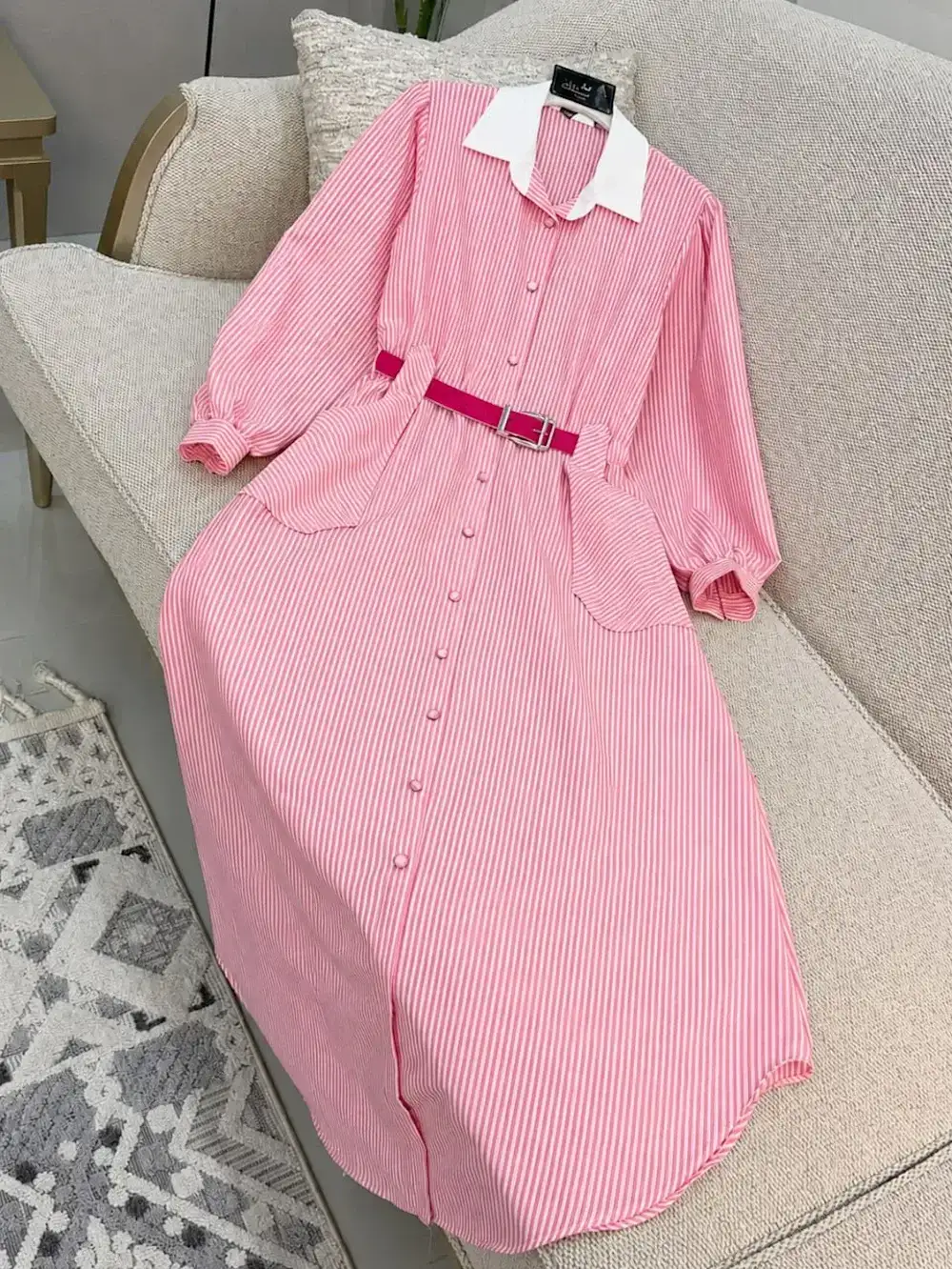 Robe Zouhour Avec Ceinture – Image 4