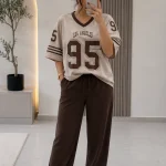 Tenue Salma - Beige Marron 95