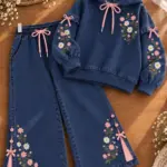 Set Khadija - Bleu Marine