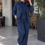 Set Jasmin - Bleu Marine
