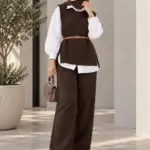 Set Molka - Marron