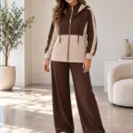 Set Asala - Marron / Beige
