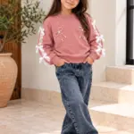 Tenue Papillon - Rose bébé