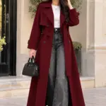 Trench Mira - Rouge Bordeaux